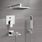 Tub and Shower Faucet Set with Handheld and Rain Shower Head